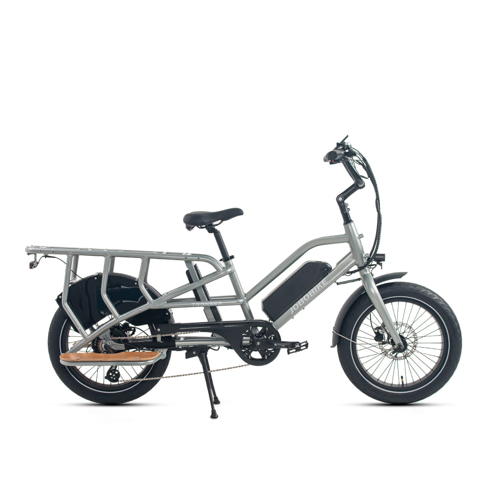 JOBOBIKE Transer – elektryczny rower cargo, szary