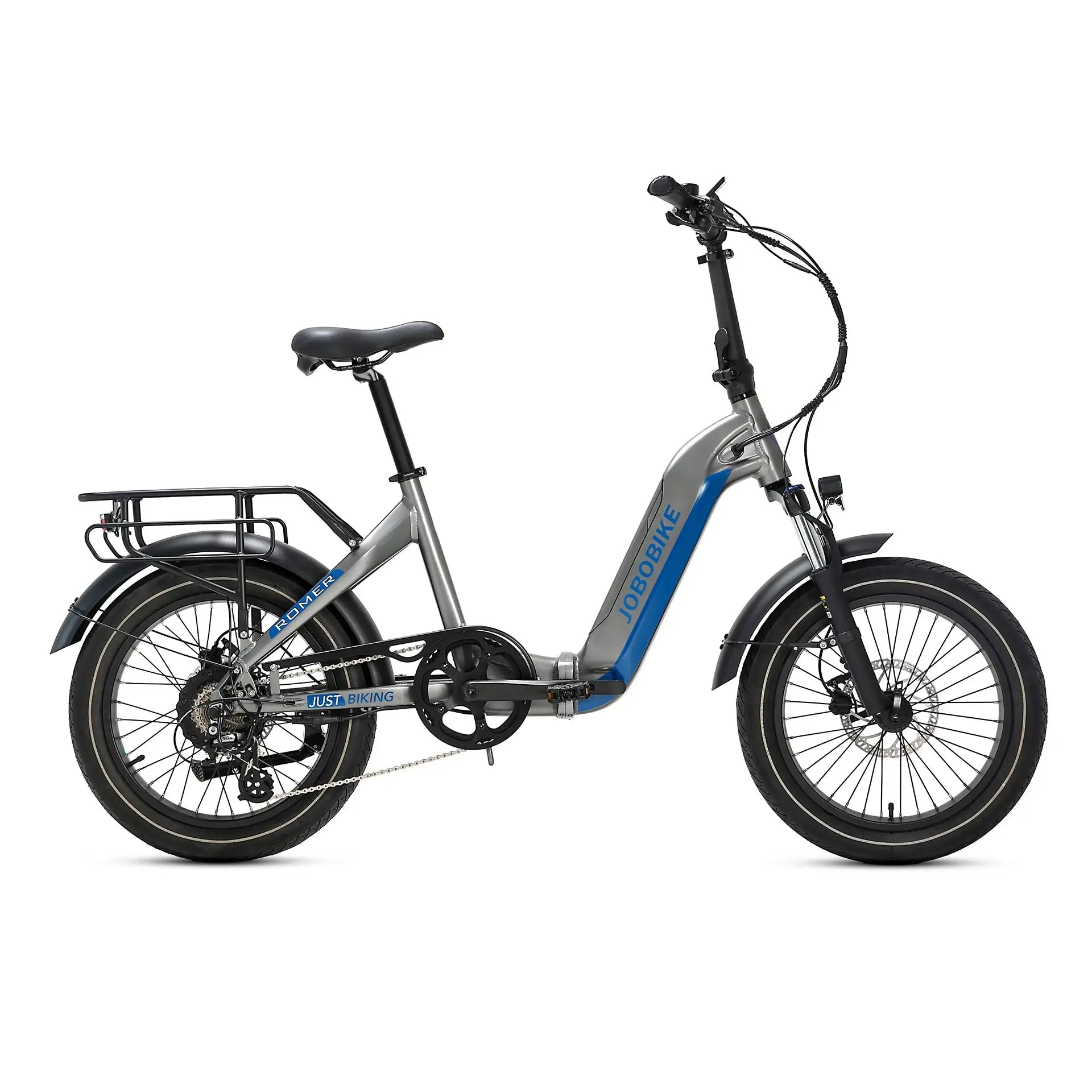 JOBOBIKE Romer – składany fatbike elektryczny z ramą krokową