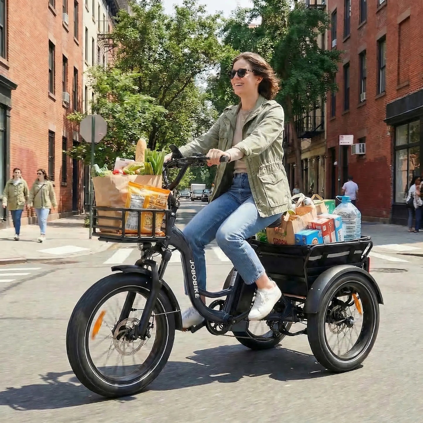 JOBOBIKE Triker – trójkołowiec elektryczny do codziennych dojazdów i zakupów